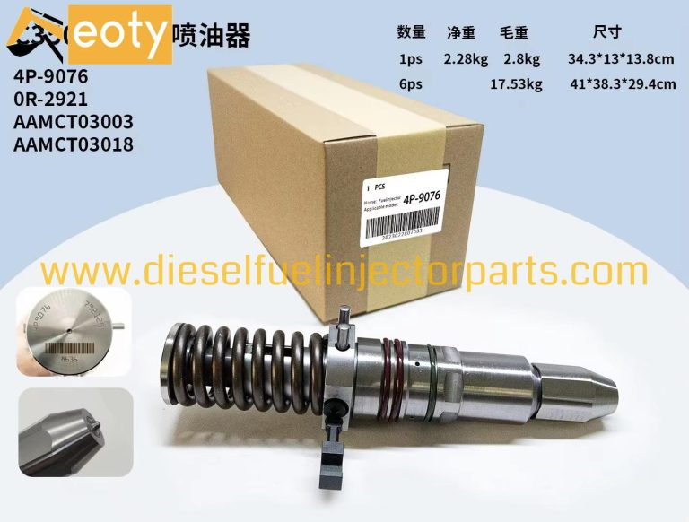 Caterpillar 3508 3512 3516 4P9076 Diesel Fuel Injector | Stainless Steel