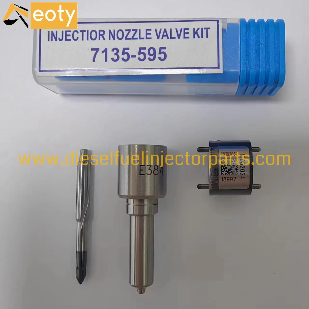 Diesel Injector Repair Kit 7135-580 for 28342997/28348371/EMBR00002D/A6510704987 – Stainless Steel