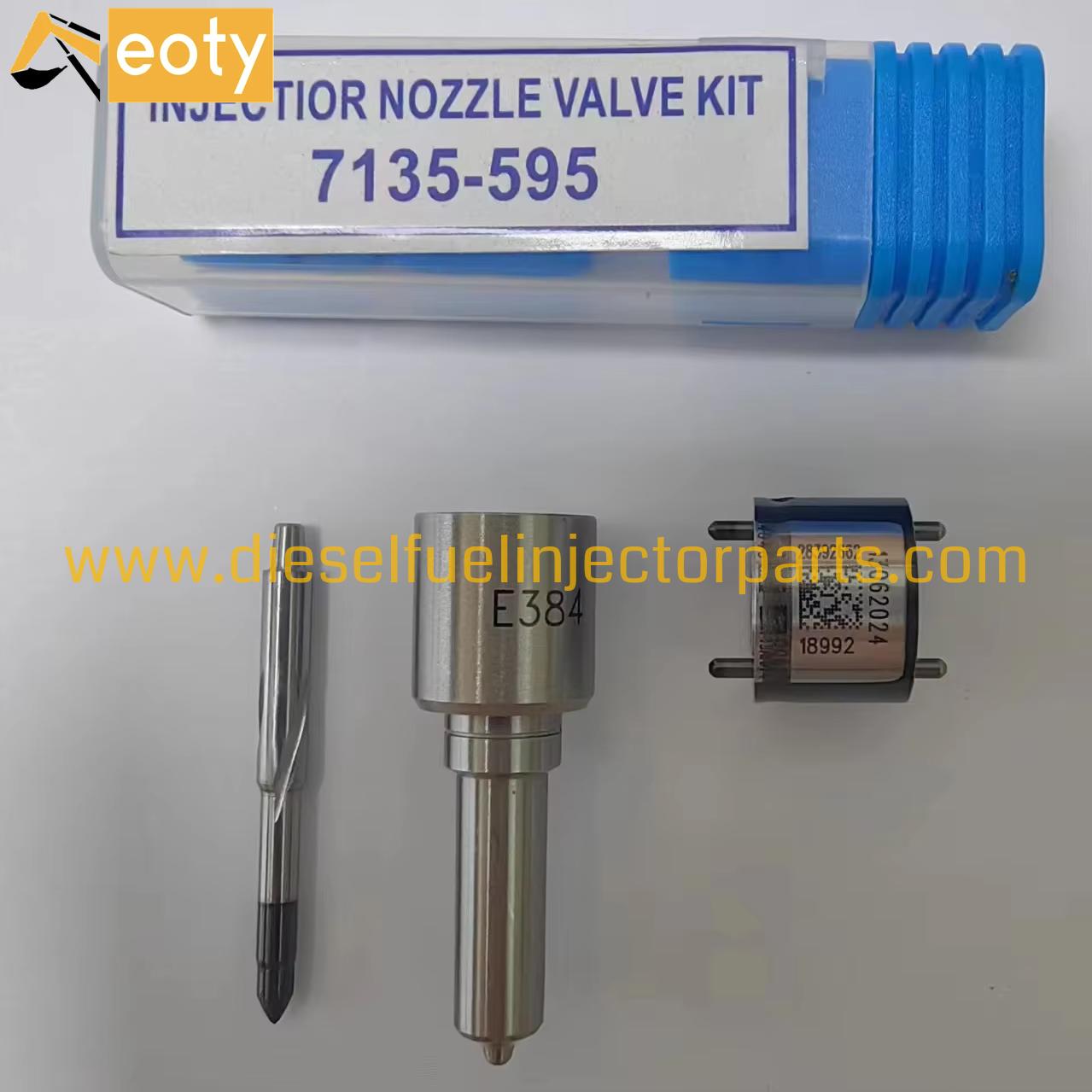 7135-616 Injector Repair Kit for Delphi EJB R05601D 28237259 28232234 High Quality Valve Kit