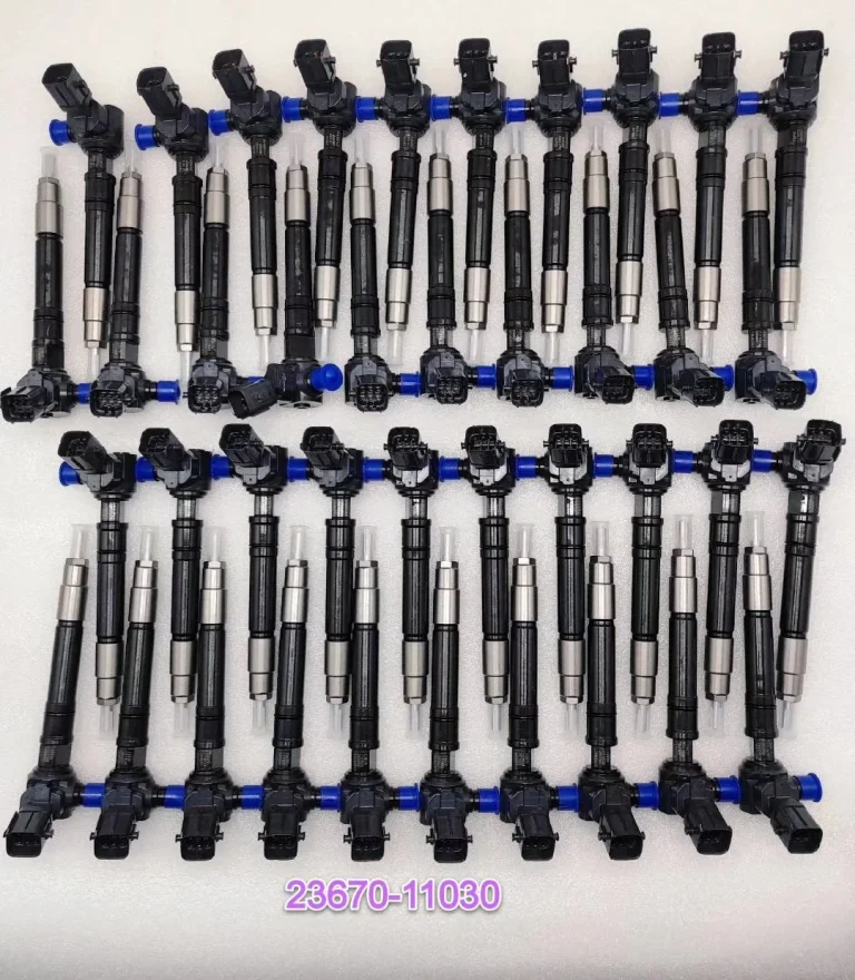 Diesel Common Rail Fuel Injector 295900-0210 23670-30450 for Toyota 2KD Engine Remanufactured