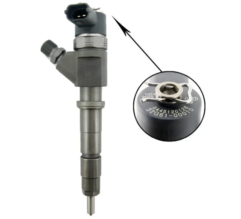 Bosch 0445120126 Common Rail Fuel Injector Nozzle for Kobelco SK130-8 SK140-8 Excavator Engine