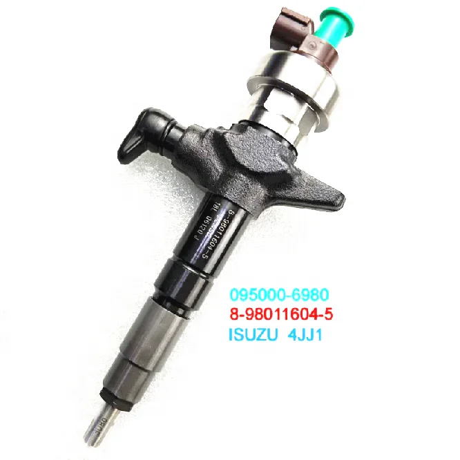 2KD Common Rail Fuel Injector 095000-6980 | 8980116041/6045/6040 | Remanufactured Diesel Injector