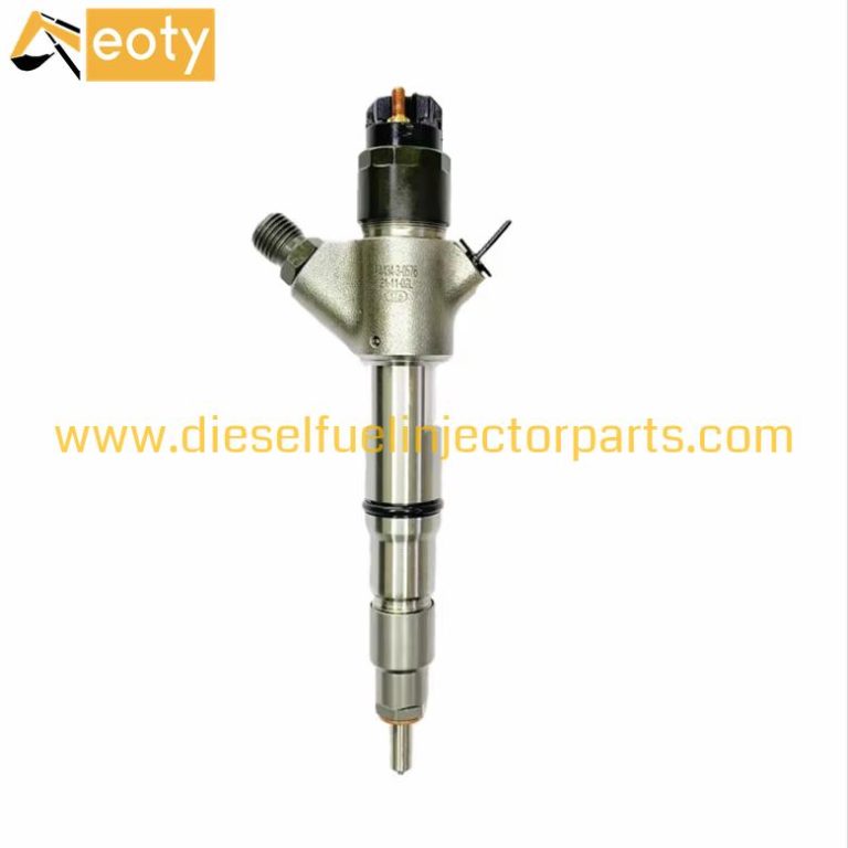 Weichai WP6 Engine Common Rail Diesel Fuel Injector 0445120459 | Stainless Steel | New