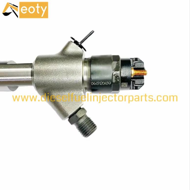Weichai WP6 Engine Common Rail Diesel Fuel Injector 0445120459 | Stainless Steel | New