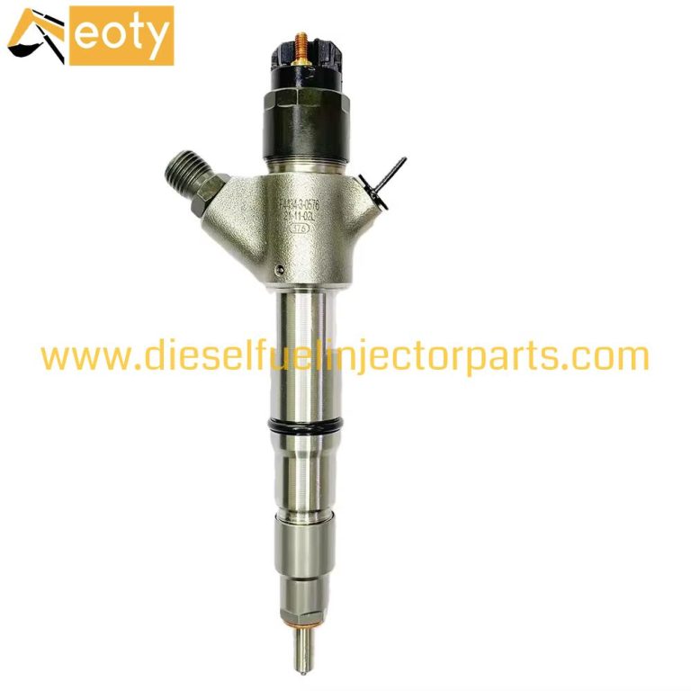 Weichai WP6 Engine Common Rail Diesel Fuel Injector 0445120459 | Stainless Steel | New