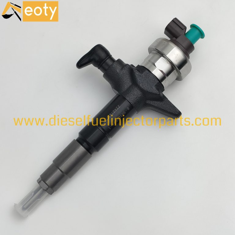 Denison OEM Remanufactured Common Rail Diesel Injector 095000-8370 / 8-98119228-1 for Heavy-Duty Engines