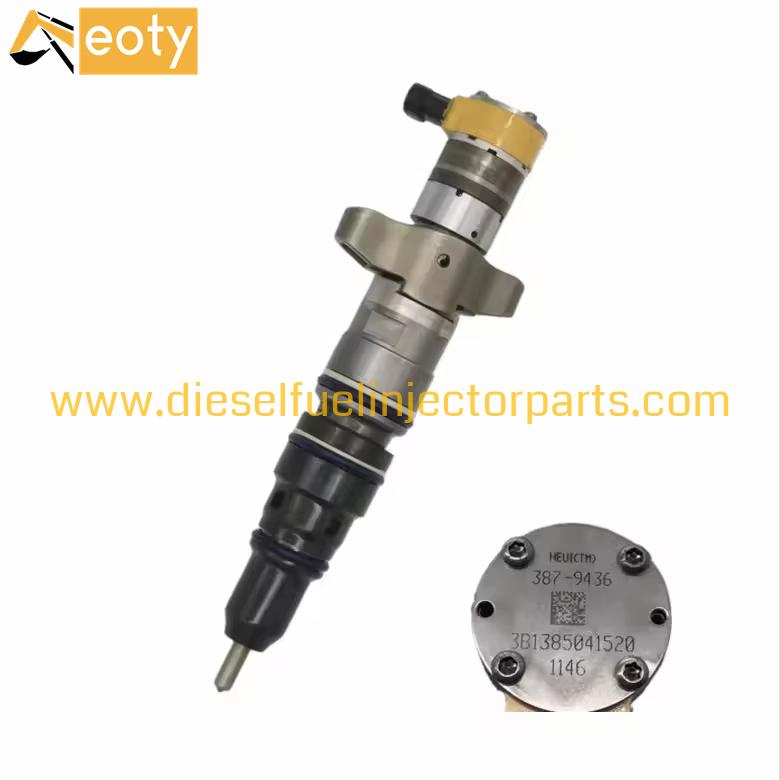 Caterpillar C9 Fuel Injector 387-9436 10R-2828 387-9435 for Excavator Engine
