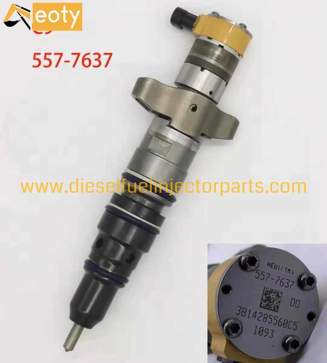 Caterpillar C9 HEUI Fuel Injector 557-7637 557-7633 for Excavator Engine Parts