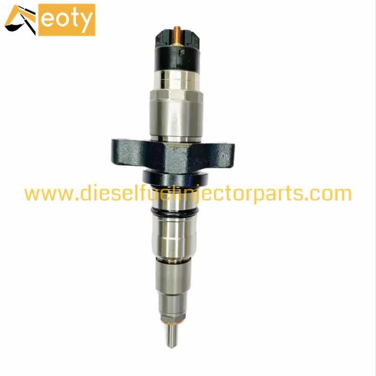 Bosch Common Rail Diesel Fuel Injector 0445120255 for Cummins Engine | Silver | 6-Month Warranty
