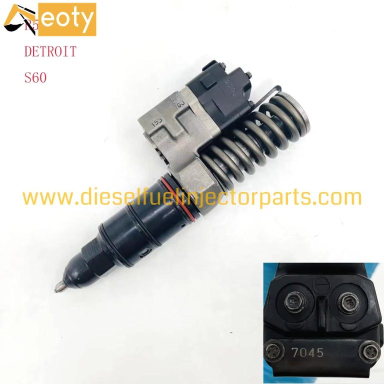Detroit S60 Common Rail Fuel Injector R5237045 | Remanufactured OEM Replacement for Freightliner Kenworth Peterbilt