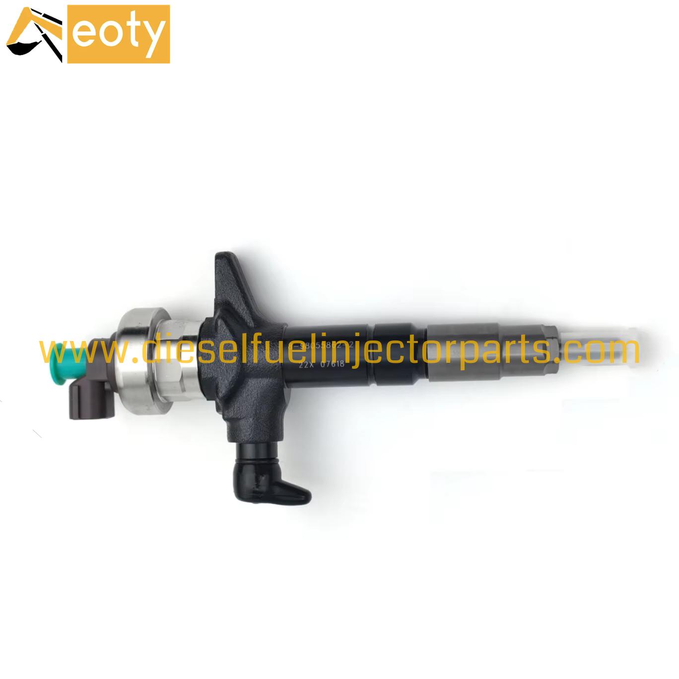 Isuzu Diesel Common Rail Fuel Injector 095000-6100 / 8-98055862-0 (Remanufactured)