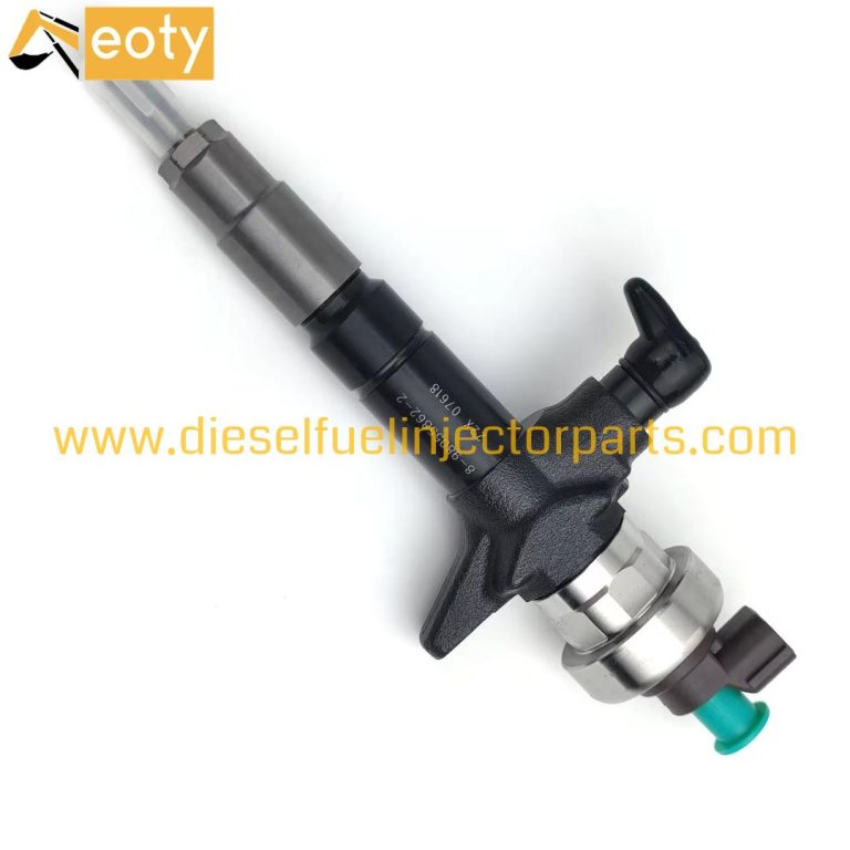 Isuzu Diesel Common Rail Fuel Injector 095000-6100 / 8-98055862-0 (Remanufactured)