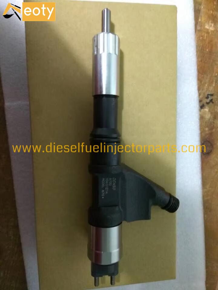 Common Rail Fuel Injector 095000-6700/6701 Remanufactured for Howo Truck Diesel Engine
