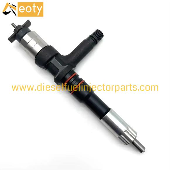Komatsu Diesel Fuel Injector 295050-2750 / 6251-11-3300 Common Rail Remanufactured