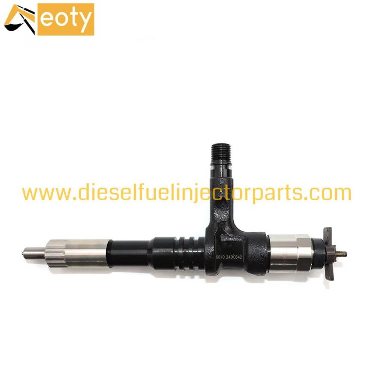 Komatsu SAA6D125 Common Rail Injector 095000-6640 6251-11-3200 Diesel Fuel Injector Nozzle