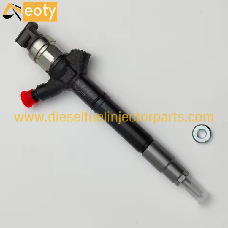 Toyota Land Cruiser 1VD-FTV Common Rail Injector 23670-51031 23670-51020 Diesel Fuel Injector