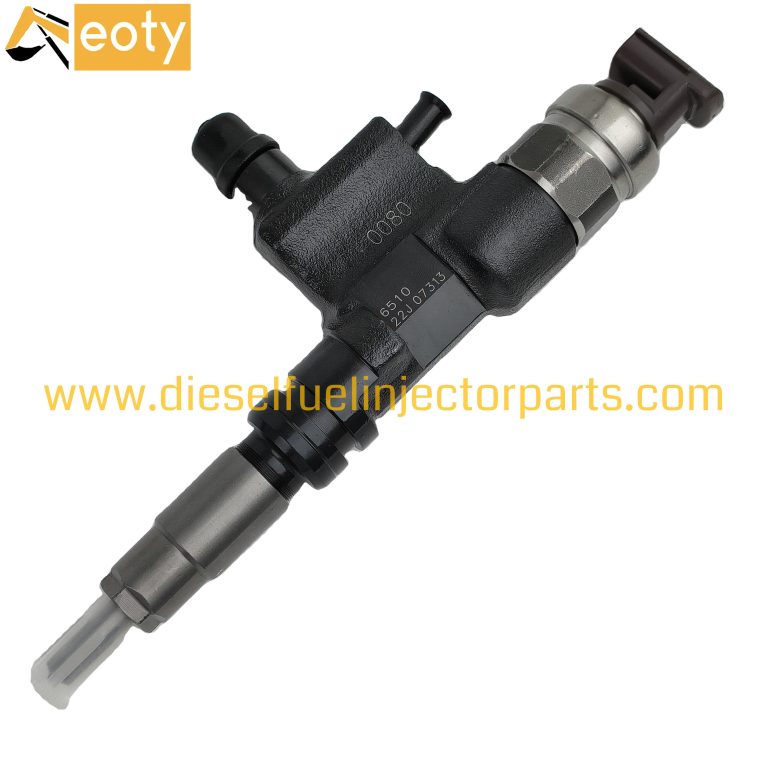 Common Rail Injector 23670-E0080 095000-6510 for Toyota Hino N04C Engine