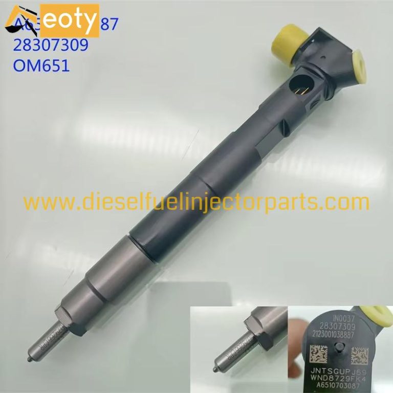 Common Rail Injector 28307309 A6510703087 A6510704987 for OM651 Diesel Engine with 625c Valve