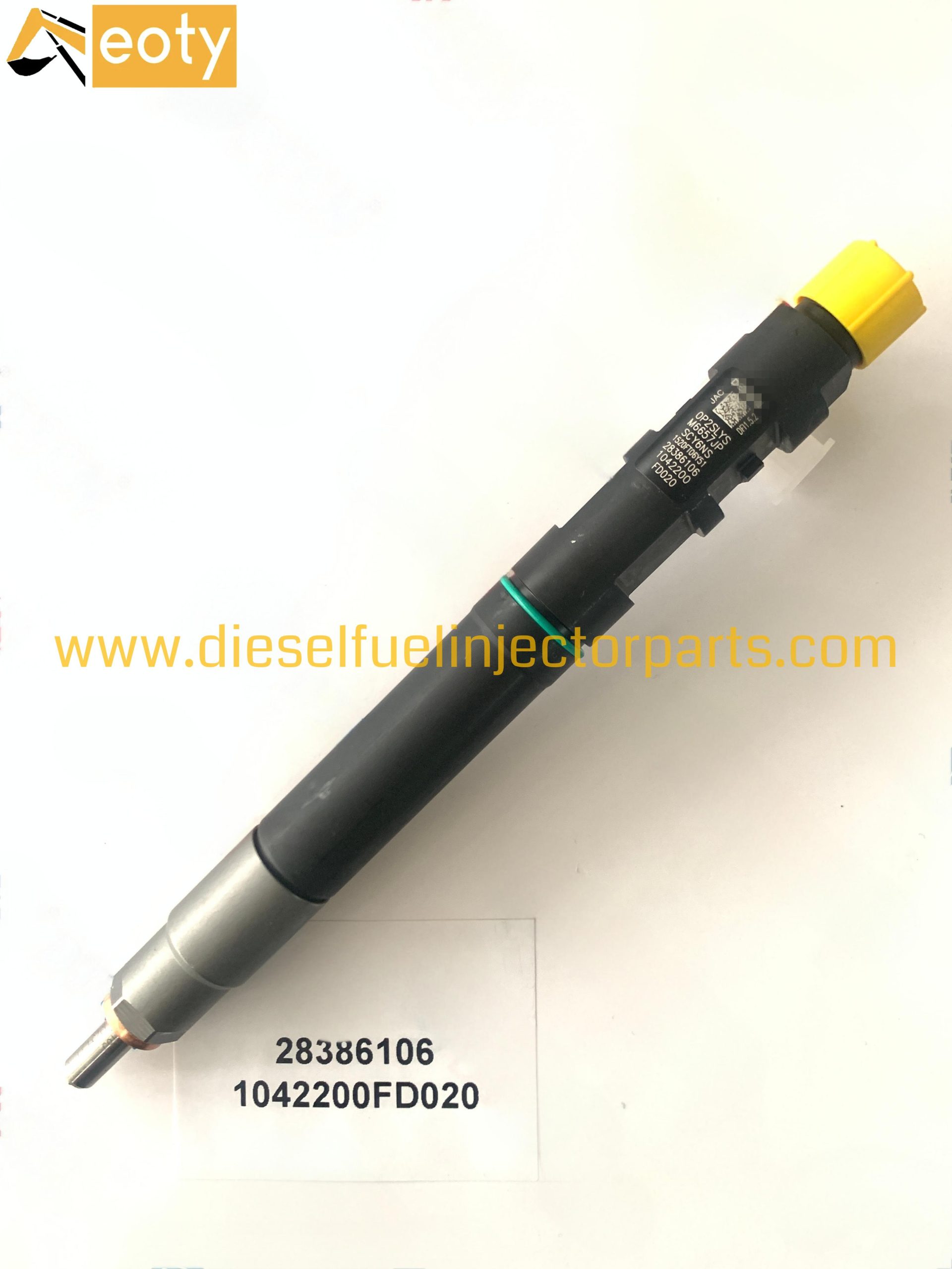 JAC T8 Common Rail Injector 28386106 1042200FD020 Diesel Fuel Injector Nozzle