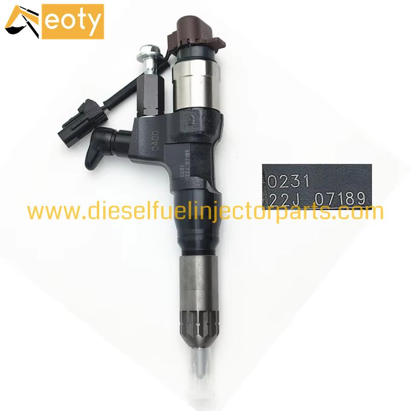 Hino J08E Common Rail Injector 295050-0231 / 23670-E0400 – High-Quality Diesel Fuel Injector
