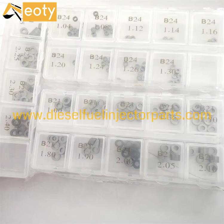 High-Quality Common Rail Injector Adjusting Shims B11-B31 Set | Fuel Injection Washers 0.005kg