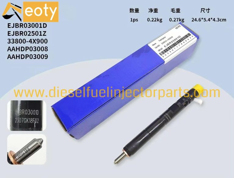 EJBR03001D 33800-4X900 Common Rail Fuel Injector Nozzle for Diesel Engine
