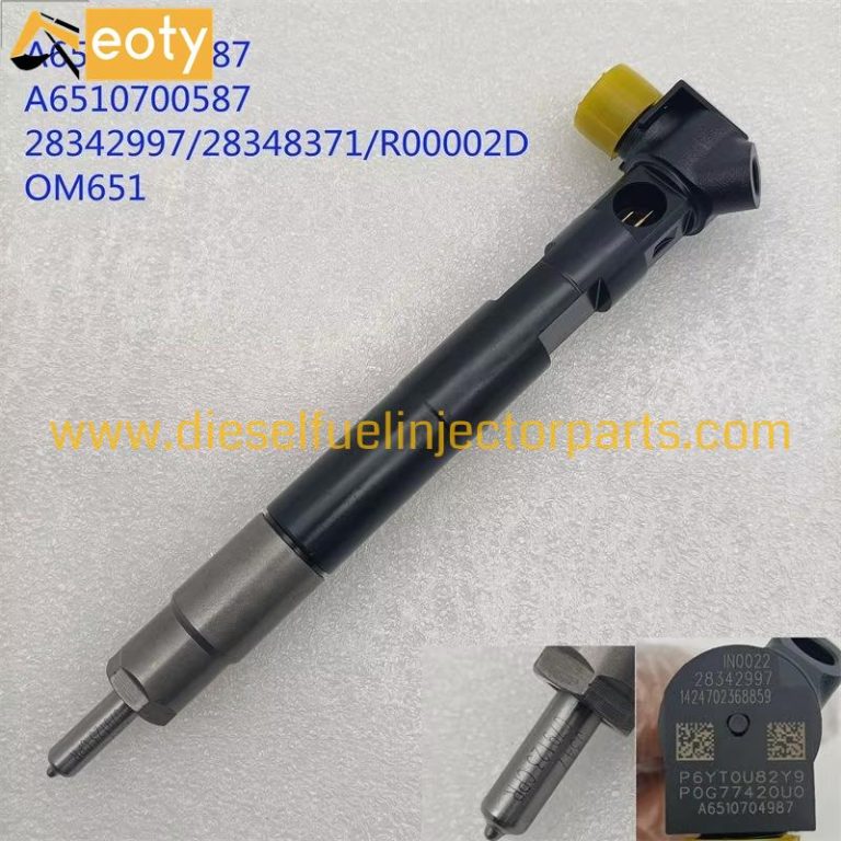 Common Rail Injector EJBR04601D R04601D EJBR02601D R02601D for SsangYong D27DT Engine