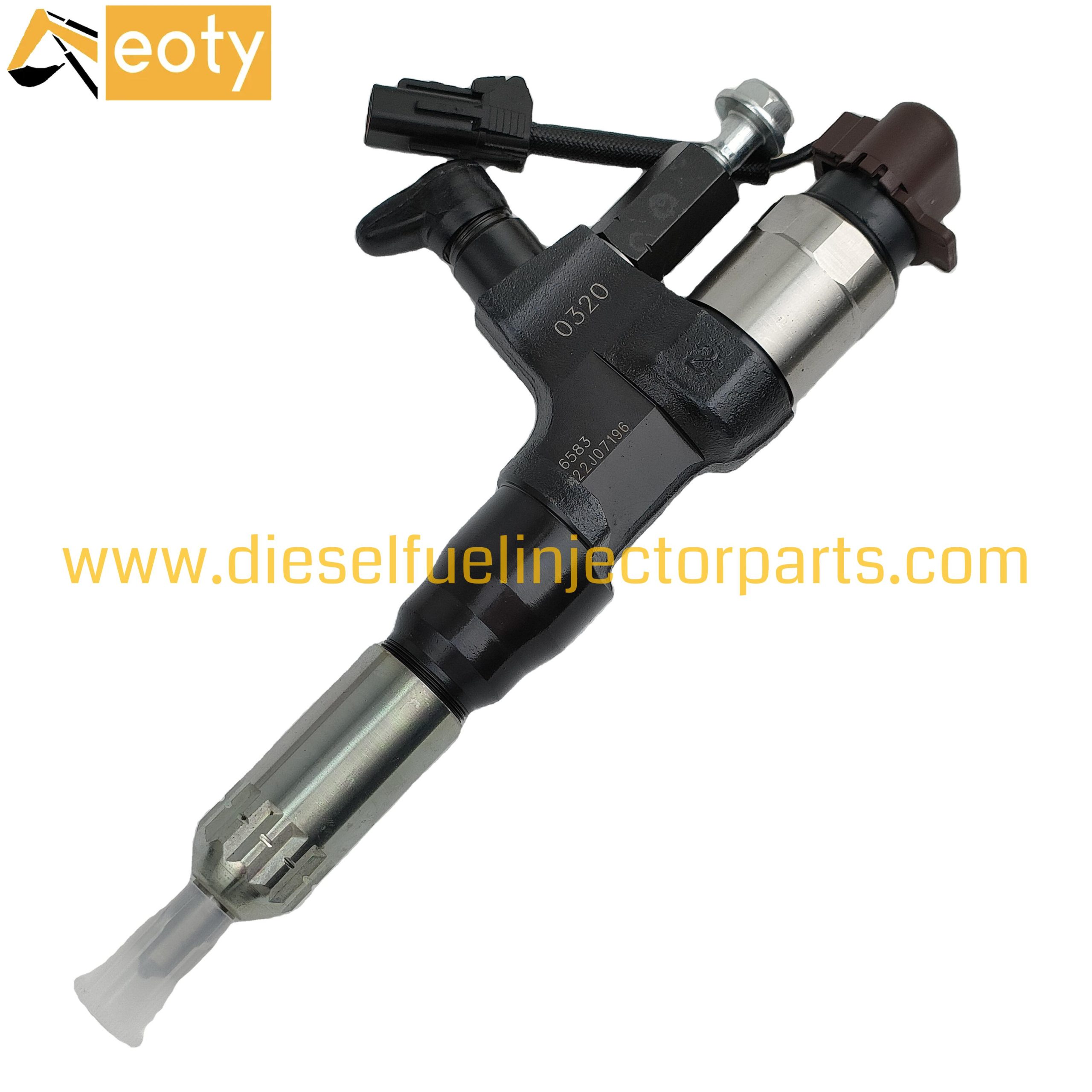 DENSO Common Rail Fuel Injector 095000-6581/6582/6583 23670-E0320 330PS for Diesel Engine