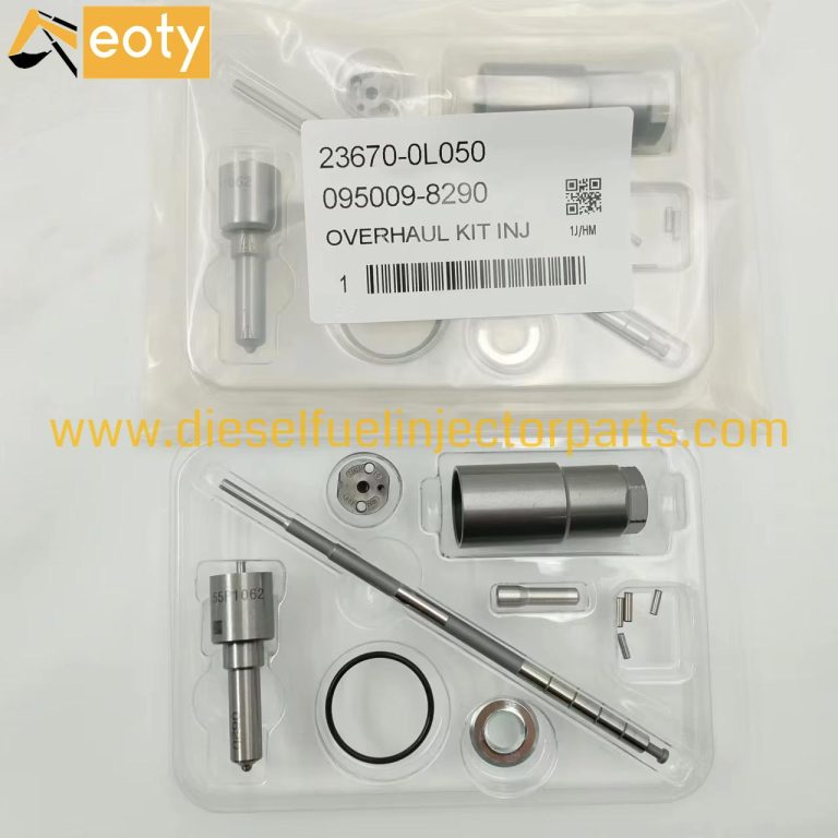 23670-0L050 095000-8290 Common Rail Injector Repair Kit for Toyota Diesel Engines