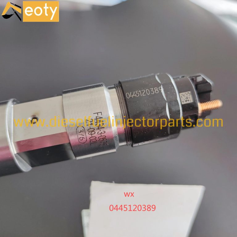 Weichai WP12 Engine Common Rail Fuel Injector 0445120389 Nozzle Dlla143p1696