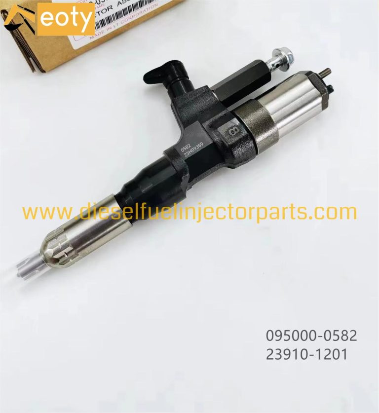 Hino 300 S05C Common Rail Injector Nozzle 095000-0582 23910-1201 Diesel Fuel Injector