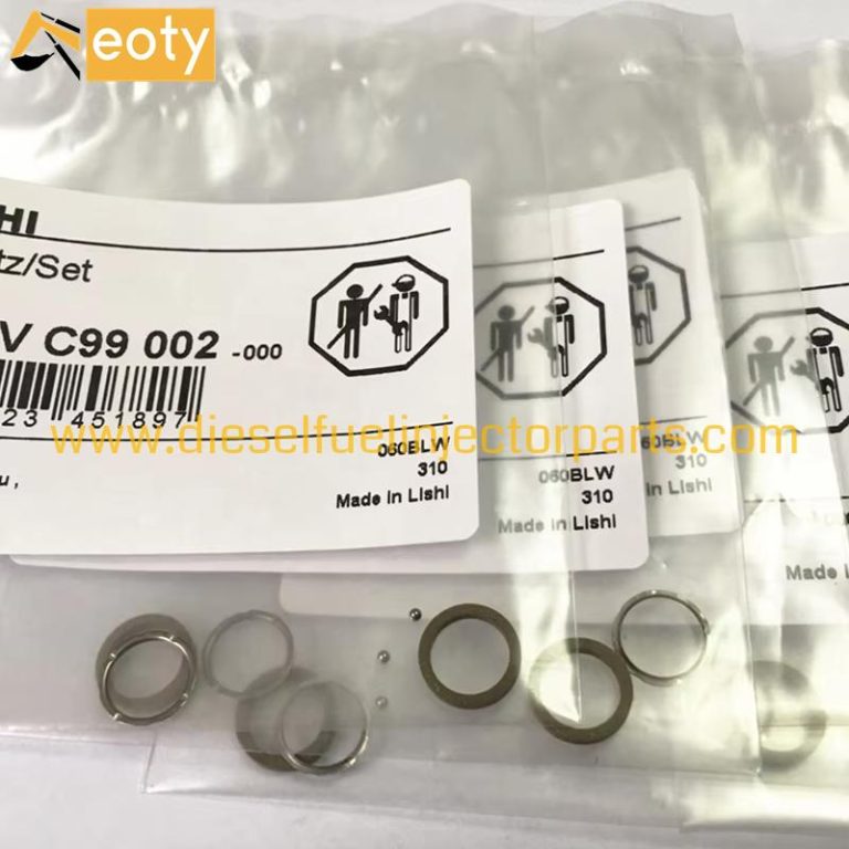 Bosch F00VC99002 Common Rail Injector Overhaul Kit Repair Kit Steel Ball Gasket Shims 1.34mm