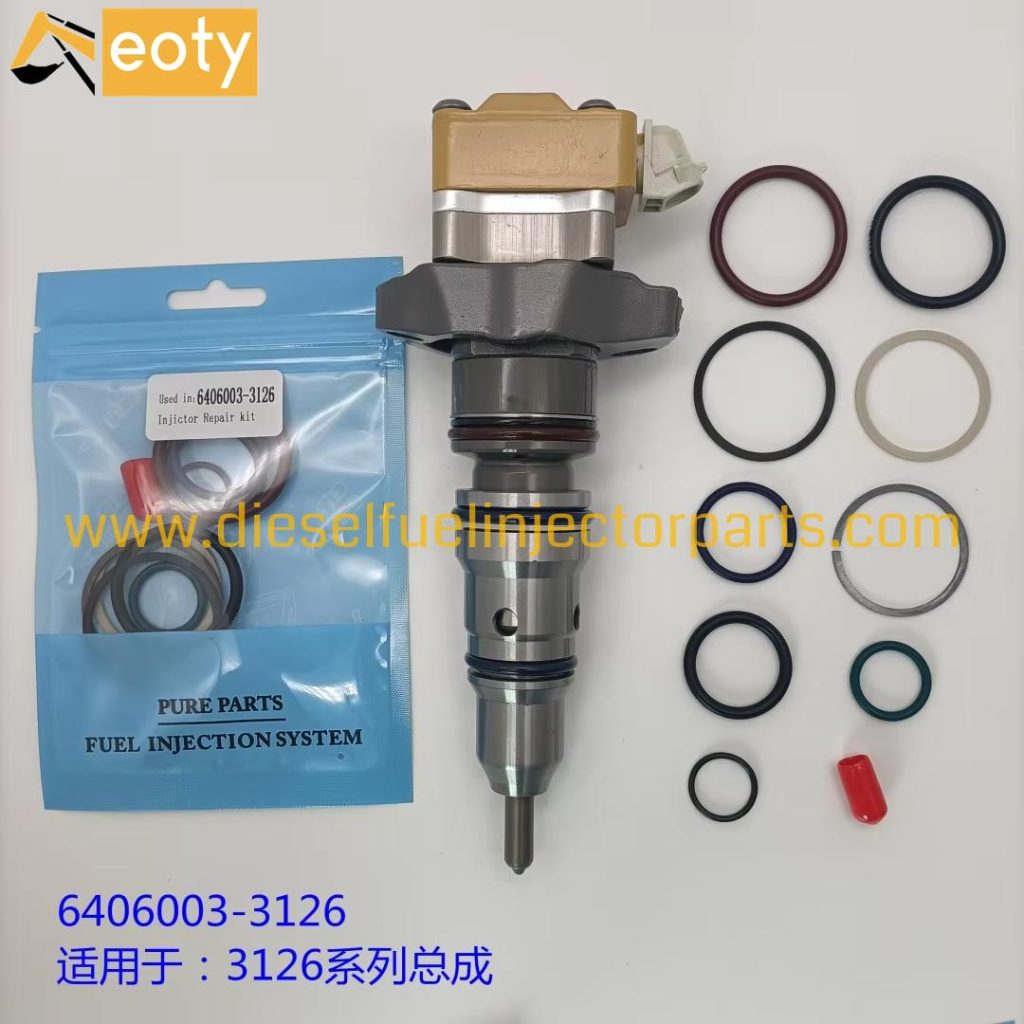 Common Rail Injector Repair Kit Sealing Ring 6406003-3126 for Cat 3126B Diesel Engine