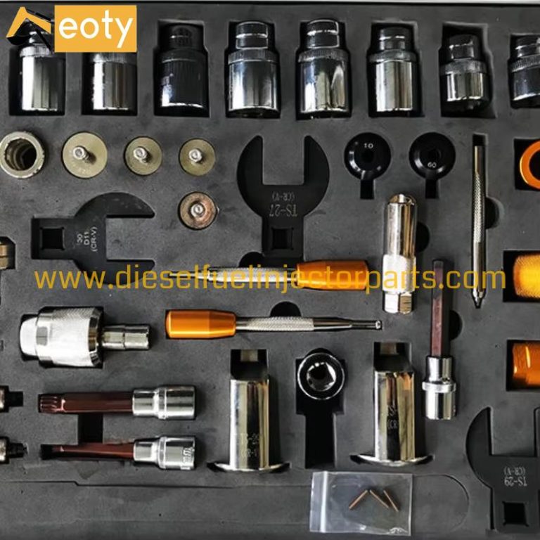 Diesel Common Rail Injector Service Tool Kit NO.1060-3 38pcs with Torque Wrench for Fuel Injection System