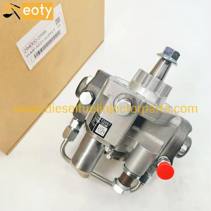 Isuzu 4HK1 Common Rail Fuel Injection Pump 294000-0598 22100-E0067 for Excavator Engine