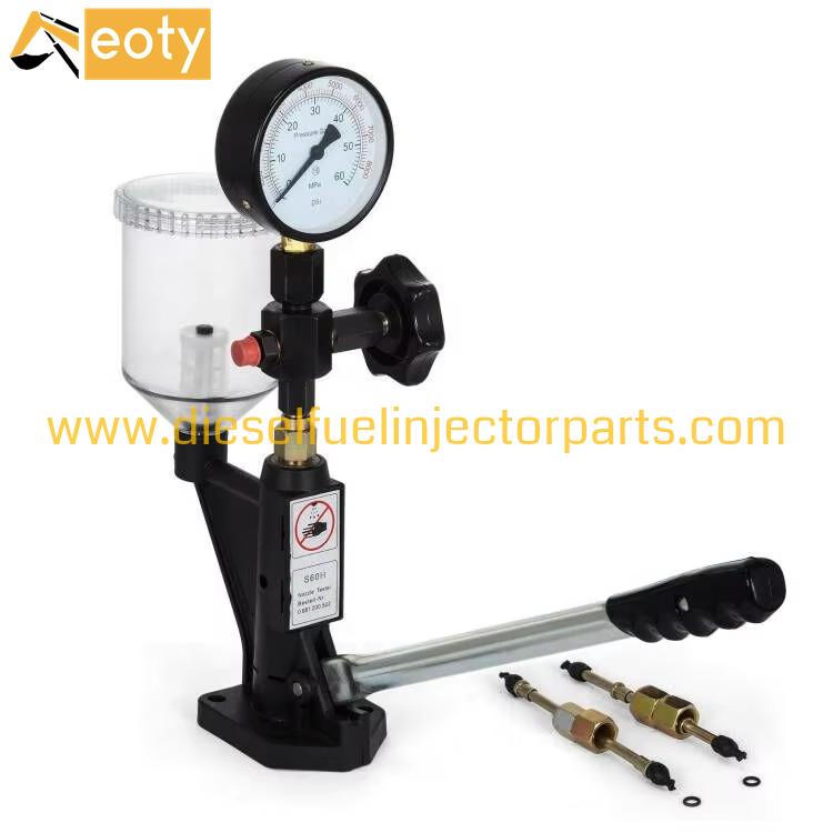 S60H Common Rail Diesel Injector Tester Nozzle Tester 0-400 bar Engine Diagnostic Analyzer