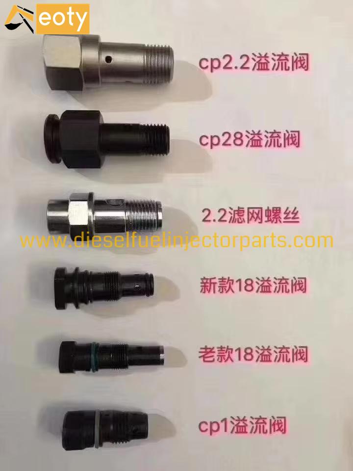 CP3 Fuel Overflow Valve F00N202279 Pressure Limiter 01340591 1340591 51111070029 for Diesel Injection System