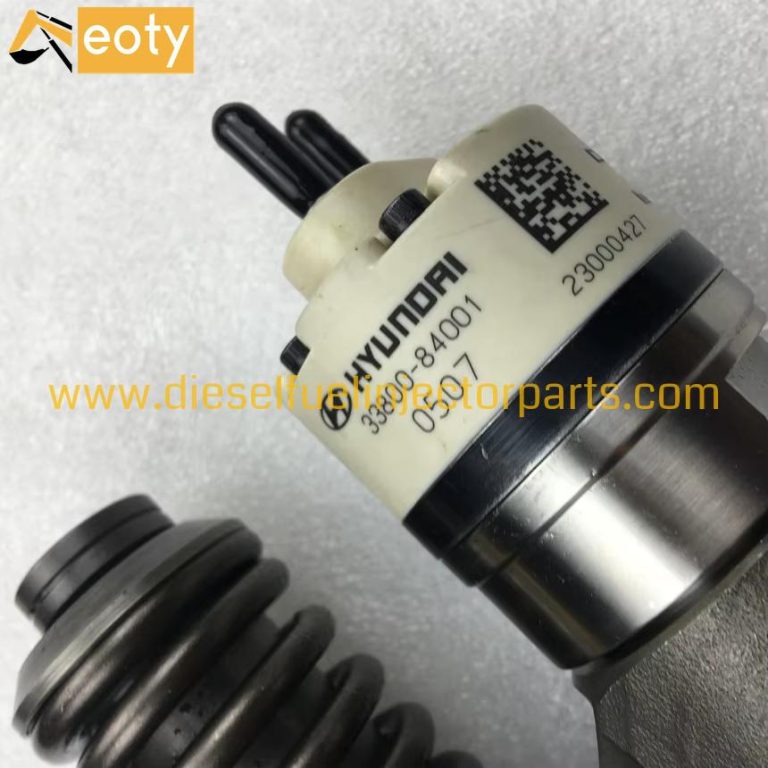Reman 33800-84001 Diesel Common Rail Fuel Injector for Volvo Excavator
