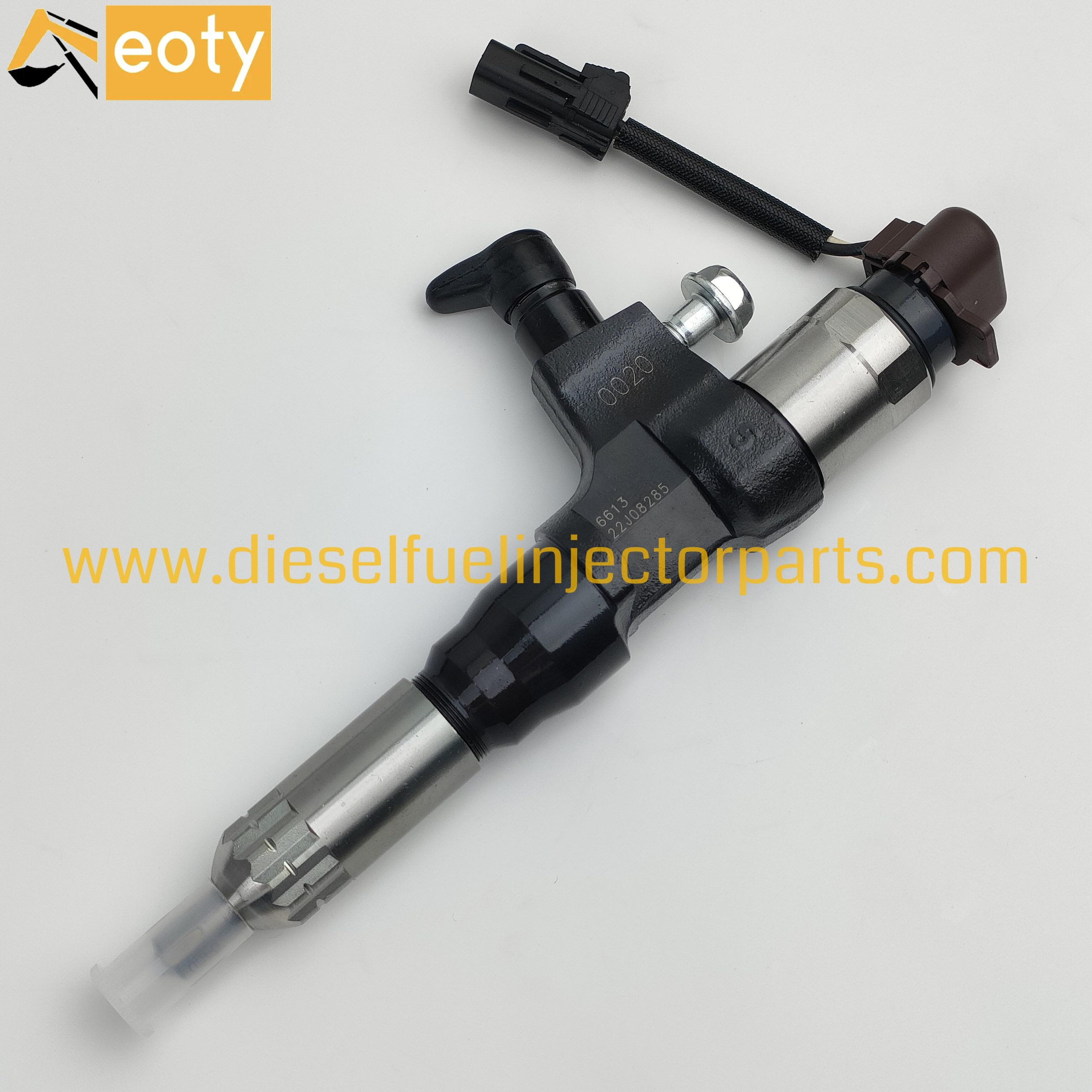 Hino J08C Diesel Common Rail Injector 095000-6601 23670-E0040 Stainless Steel
