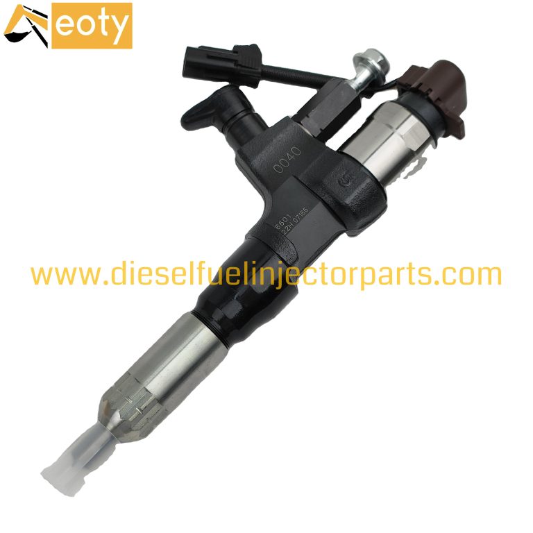 Hino J08C Diesel Common Rail Injector 095000-6601 23670-E0040 Stainless Steel