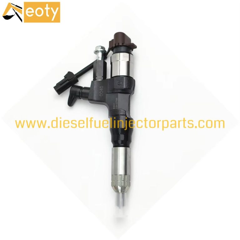 Hino J08C Diesel Common Rail Injector 095000-6601 23670-E0040 Stainless Steel