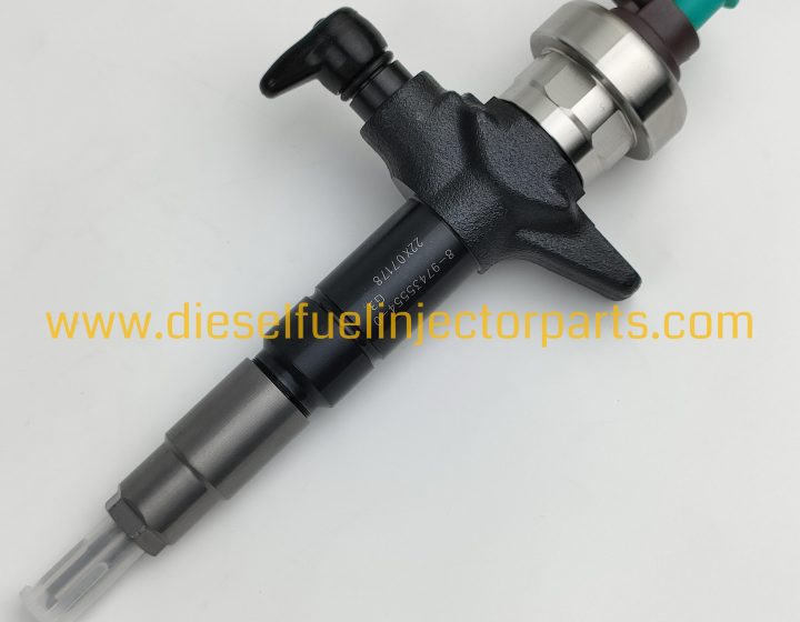 Common Rail Diesel Injector 295050-0910 8-98159583-1 for Diesel Engine Replacement