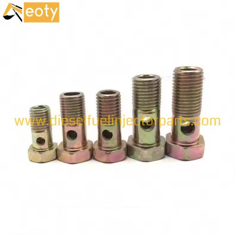 High-Quality Diesel Engine Oil Return Screw M6-M24 Hex Head Steel Bolt for Fuel Injection System Replacement