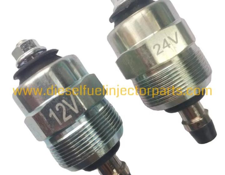 0330001015 0330001018 12V 24V Solenoid Valve Assembly for Diesel Engine Pump Rotor Head