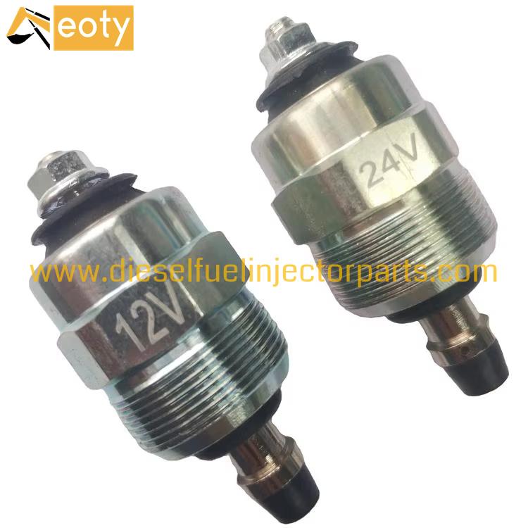 0330001015 0330001018 12V 24V Solenoid Valve Assembly for Diesel Engine Pump Rotor Head