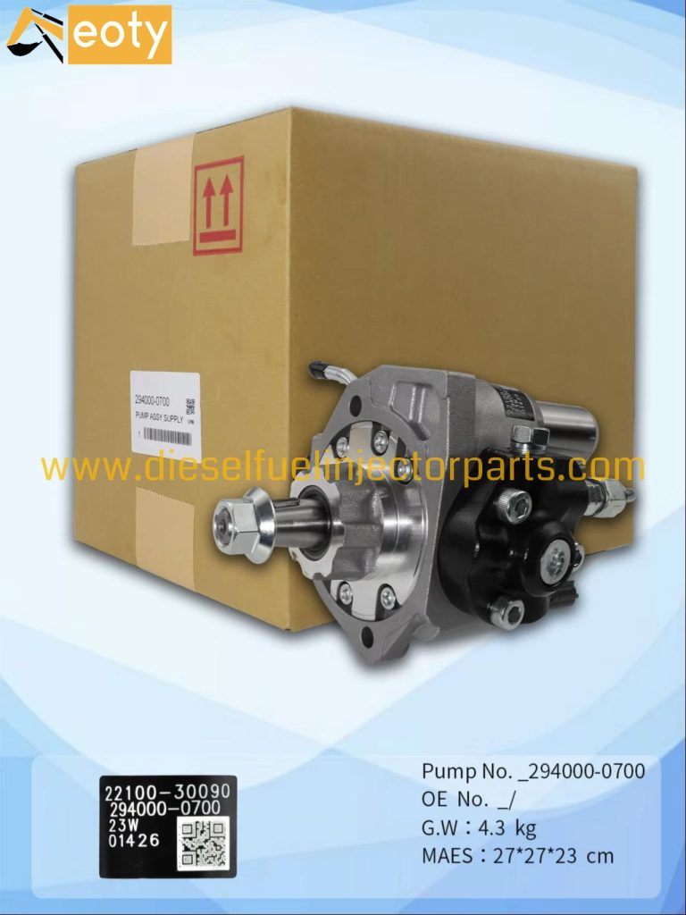 Diesel Common Rail Fuel Injection Pump 294000-0700 22100-30090 for Toyota 1KD 2KD Engine