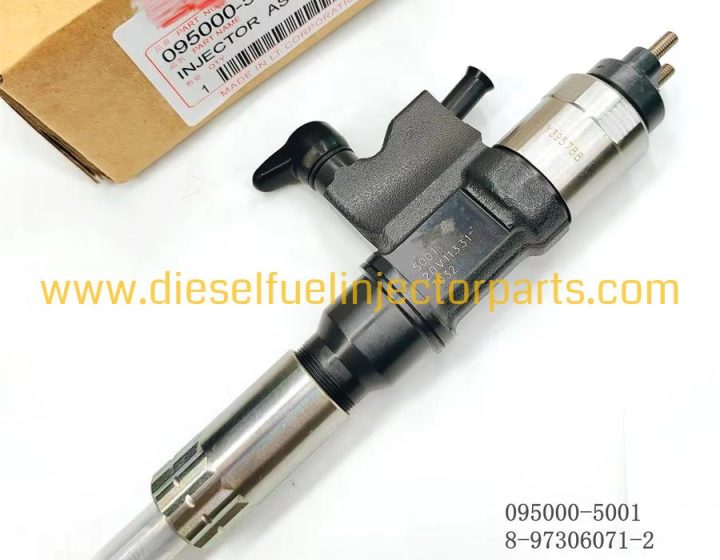 Isuzu 4HK1 4HJ1 Common Rail Fuel Injector 095000-5001 8-97306071-2 Diesel Engine Part