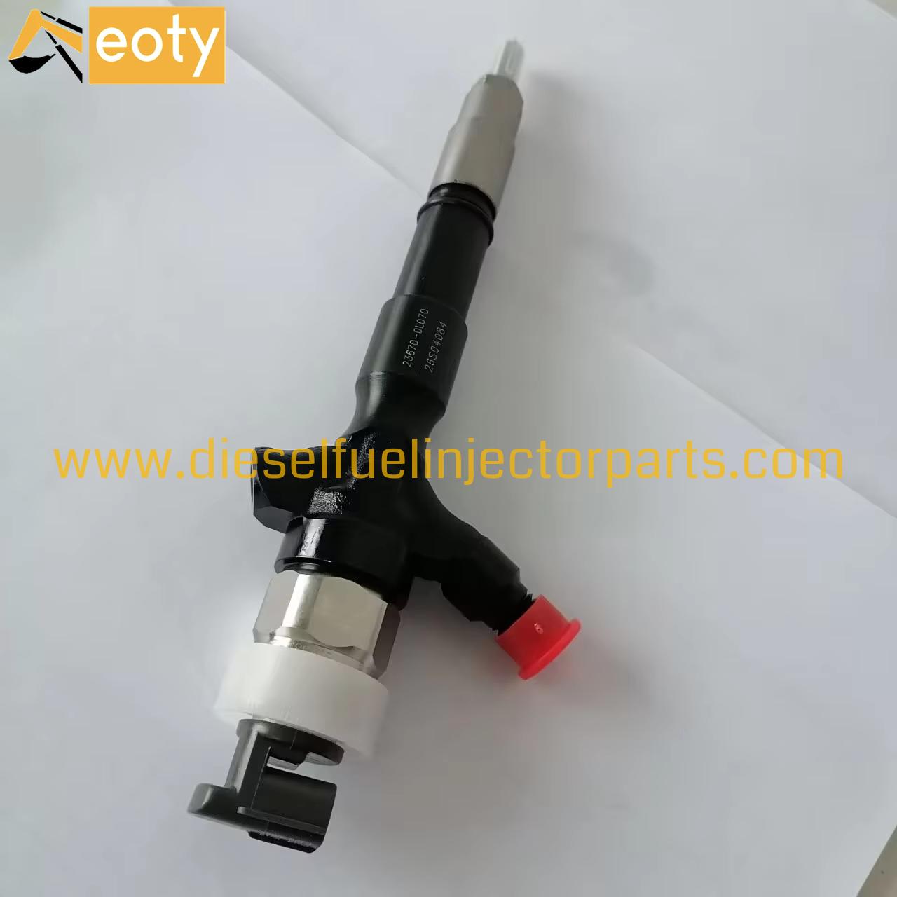 Toyota 2KD-FTV Diesel Fuel Injector 095000-8530 095000-8740 23670-0L070