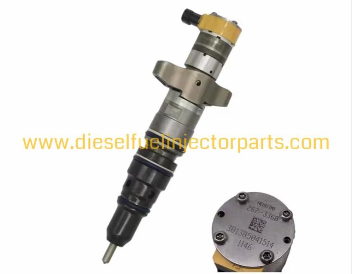 Reman Caterpillar C9 267-3360 2673360 Diesel Fuel Injector for 320D Excavator
