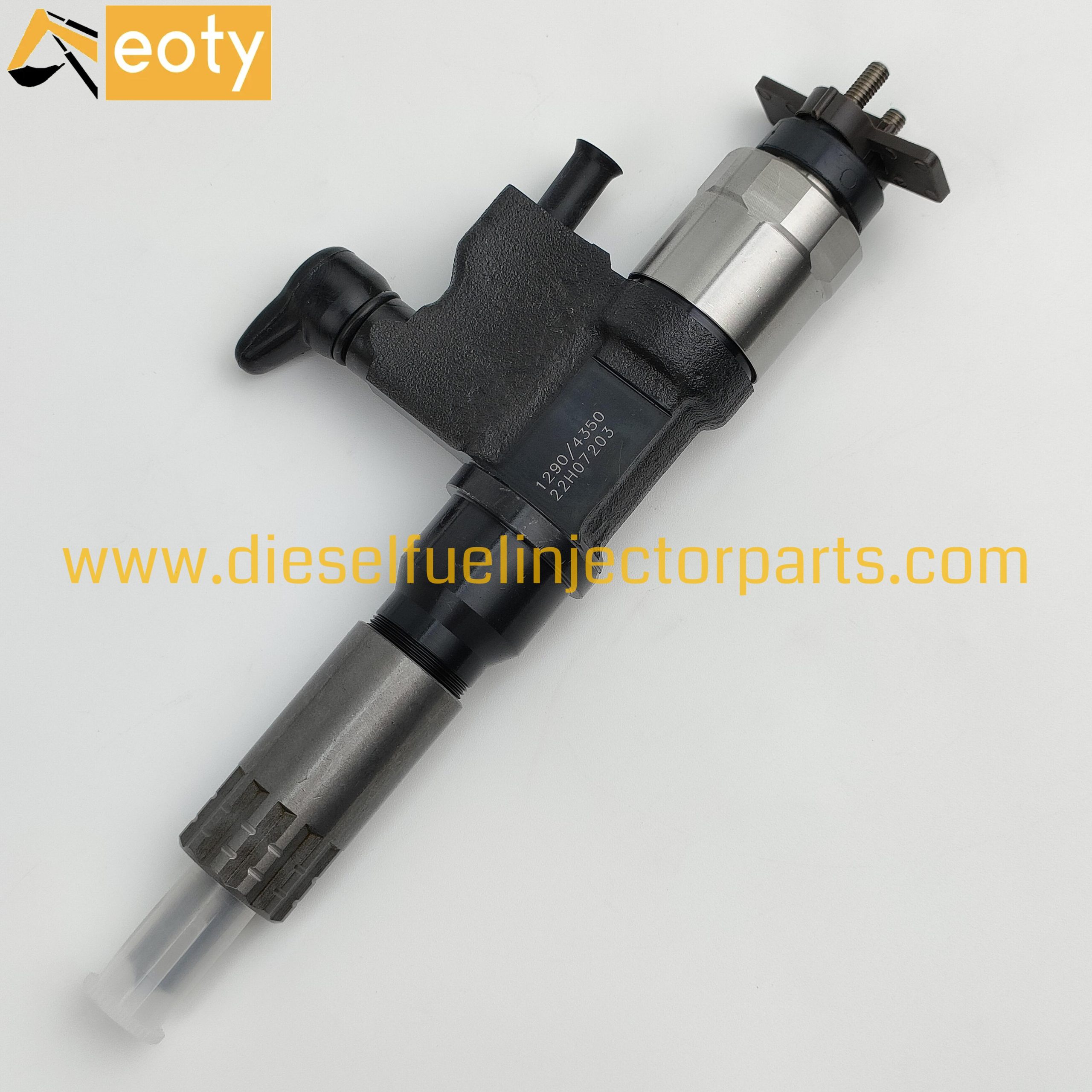 Isuzu 4HK1 Common Rail Injector 295050-1290 / 8-98207435-0 Remanufactured Diesel Fuel Injector